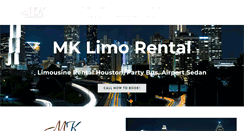 Desktop Screenshot of mk-limo.com